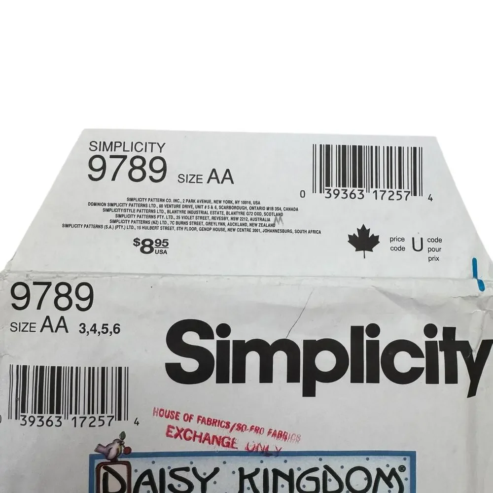 Simplicity vintage daisy